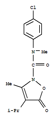 2(5H)-isoxazolecarboxamide, n-(4-chlorophenyl)-n,3-dimethyl-4-(1-methylethyl)-5-oxo-Structure,706803-91-0Structure 2(5H)-isoxazolecarboxamide, n-(4-chlorophenyl)-n,3-dimethyl-4-(1-methylethyl)-5-oxo- Structure,706803-91-0Structure