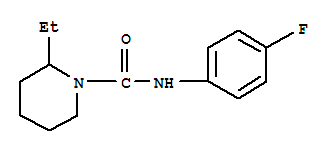 1-Piperidinecarboxamide,2-ethyl-n-(4-fluorophenyl)-(9ci)Structure,708239-04-7Structure 1-Piperidinecarboxamide,2-ethyl-n-(4-fluorophenyl)-(9ci) Structure,708239-04-7Structure