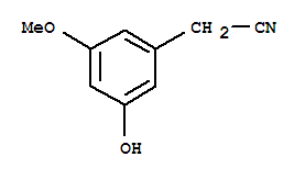 Benzeneacetonitrile, 3-hydroxy-5-methoxy-(9ci)Structure,709043-30-1Structure Benzeneacetonitrile, 3-hydroxy-5-methoxy-(9ci) Structure,709043-30-1Structure