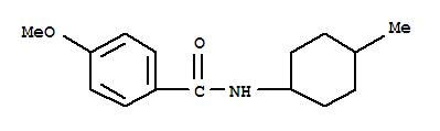 Benzamide, 4-methoxy-n-(4-methylcyclohexyl)-(9ci)Structure,710291-33-1Structure Benzamide, 4-methoxy-n-(4-methylcyclohexyl)-(9ci) Structure,710291-33-1Structure