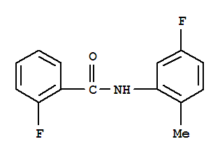 Benzamide, 2-fluoro-n-(5-fluoro-2-methylphenyl)-(9ci)Structure,710310-20-6Structure Benzamide, 2-fluoro-n-(5-fluoro-2-methylphenyl)-(9ci) Structure,710310-20-6Structure