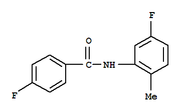 Benzamide, 4-fluoro-n-(5-fluoro-2-methylphenyl)-(9ci)Structure,710310-25-1Structure Benzamide, 4-fluoro-n-(5-fluoro-2-methylphenyl)-(9ci) Structure,710310-25-1Structure