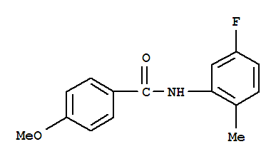 Benzamide, n-(5-fluoro-2-methylphenyl)-4-methoxy-(9ci)Structure,710310-26-2Structure Benzamide, n-(5-fluoro-2-methylphenyl)-4-methoxy-(9ci) Structure,710310-26-2Structure