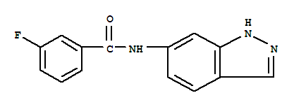 Benzamide, 3-fluoro-n-1h-indazol-6-yl-(9ci)Structure,710310-83-1Structure Benzamide, 3-fluoro-n-1h-indazol-6-yl-(9ci) Structure,710310-83-1Structure