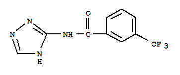 Benzamide, n-1h-1,2,4-triazol-3-yl-3-(trifluoromethyl)-(9ci)Structure,712286-63-0Structure Benzamide, n-1h-1,2,4-triazol-3-yl-3-(trifluoromethyl)-(9ci) Structure,712286-63-0Structure