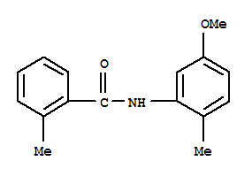 Benzamide, n-(5-methoxy-2-methylphenyl)-2-methyl-(9ci)Structure,712298-98-1Structure Benzamide, n-(5-methoxy-2-methylphenyl)-2-methyl-(9ci) Structure,712298-98-1Structure