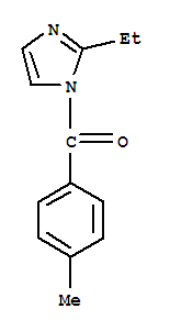 (9ci)-2-乙基-1-(4-甲基苯甲?；?-1H-咪唑結(jié)構(gòu)式_712306-54-2結(jié)構(gòu)式