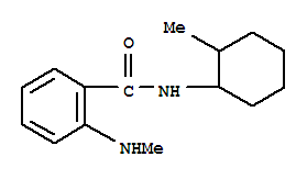 Benzamide, 2-(methylamino)-n-(2-methylcyclohexyl)-(9ci)Structure,712309-18-7Structure Benzamide, 2-(methylamino)-n-(2-methylcyclohexyl)-(9ci) Structure,712309-18-7Structure