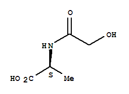 L-alanine, n-(hydroxyacetyl)-(9ci)Structure,71236-04-9Structure L-alanine, n-(hydroxyacetyl)-(9ci) Structure,71236-04-9Structure