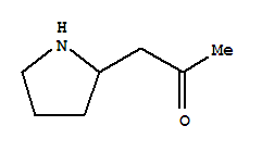 2-Propanone, 1-(2-pyrrolidinyl)-(9ci)Structure,71294-64-9Structure 2-Propanone, 1-(2-pyrrolidinyl)-(9ci) Structure,71294-64-9Structure