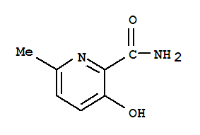 2-Pyridinecarboxamide,3-hydroxy-6-methyl-(9ci)Structure,71322-16-2Structure 2-Pyridinecarboxamide,3-hydroxy-6-methyl-(9ci) Structure,71322-16-2Structure