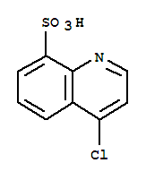 8-Quinolinesulfonic acid, 4-chloro-Structure,71331-01-6Structure 8-Quinolinesulfonic acid, 4-chloro- Structure,71331-01-6Structure