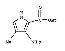 1H-pyrrole-2-carboxylicacid,3-amino-4-methyl-,ethylester(9ci)Structure,71435-32-0Structure 1H-pyrrole-2-carboxylicacid,3-amino-4-methyl-,ethylester(9ci) Structure,71435-32-0Structure