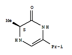 2(1H)-pyrazinone, 3,4-dihydro-3-methyl-6-(1-methylethyl)-, (3s)-(9ci)Structure,716313-62-1Structure 2(1H)-pyrazinone, 3,4-dihydro-3-methyl-6-(1-methylethyl)-, (3s)-(9ci) Structure,716313-62-1Structure