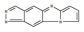 (9CI)-吡咯并[1,2:1,2]咪唑并[4,5-f]吲唑結(jié)構(gòu)式_71648-55-0結(jié)構(gòu)式