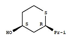 順式-(9ci)-四氫-2-(1-甲基乙基)-2H-硫代吡喃-4-醇結(jié)構(gòu)式_71747-28-9結(jié)構(gòu)式