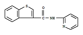 Benzo[b]thiophene-3-carboxamide, n-2-pyridinyl-(9ci) Structure,717859-48-8Structure