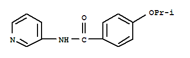 Benzamide, 4-(1-methylethoxy)-n-3-pyridinyl-(9ci)Structure,717871-24-4Structure Benzamide, 4-(1-methylethoxy)-n-3-pyridinyl-(9ci) Structure,717871-24-4Structure