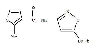 (9ci)-n-[5-(1,1-二甲基乙基)-3-異噁唑基]-2-甲基-3-呋喃羧酰胺結(jié)構(gòu)式_717872-08-7結(jié)構(gòu)式