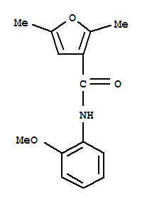 3-Furancarboxamide,n-(2-methoxyphenyl)-2,5-dimethyl-(9ci)Structure,717873-66-0Structure 3-Furancarboxamide,n-(2-methoxyphenyl)-2,5-dimethyl-(9ci) Structure,717873-66-0Structure