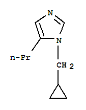 1H-imidazole,1-(cyclopropylmethyl)-5-propyl-(9ci)Structure,717908-70-8Structure 1H-imidazole,1-(cyclopropylmethyl)-5-propyl-(9ci) Structure,717908-70-8Structure