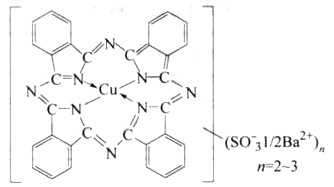 Pigment blue 17 Structure,71799-04-7Structure