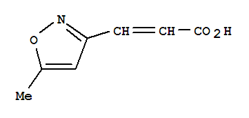 2-Propenoicacid,3-(5-methyl-3-isoxazolyl)-(9ci)Structure,71810-79-2Structure 2-Propenoicacid,3-(5-methyl-3-isoxazolyl)-(9ci) Structure,71810-79-2Structure