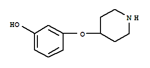 (9CI)-3-(4-哌啶基氧基)-苯酚結構式_718596-86-2結構式