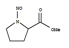 (9ci)-1-亞硝基-脯氨酸甲酯結(jié)構(gòu)式_71922-04-8結(jié)構(gòu)式