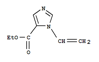 1H-imidazole-5-carboxylicacid,1-ethenyl-,ethylester(9ci) Structure,71925-09-2Structure