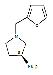 3-Pyrrolidinamine,1-(2-furanylmethyl)-,(3s)-(9ci)Structure,719265-83-5Structure 3-Pyrrolidinamine,1-(2-furanylmethyl)-,(3s)-(9ci) Structure,719265-83-5Structure