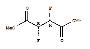(2r,3r)-rel-(9ci)-2,3-二氟-丁二酸二甲酯結(jié)構(gòu)式_71974-84-0結(jié)構(gòu)式