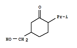 Cyclohexanone, 5-(hydroxymethyl)-2-(1-methylethyl)-(9ci)Structure,721427-57-2Structure Cyclohexanone, 5-(hydroxymethyl)-2-(1-methylethyl)-(9ci) Structure,721427-57-2Structure