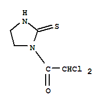 2-Imidazolidinethione, 1-(dichloroacetyl)-(9ci) Structure,72156-52-6Structure