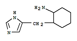 Cyclohexanamine, 2-(1h-imidazol-4-ylmethyl)-(9ci)Structure,722446-58-4Structure Cyclohexanamine, 2-(1h-imidazol-4-ylmethyl)-(9ci) Structure,722446-58-4Structure