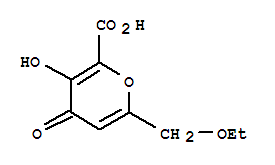 4H-pyran-2-carboxylic acid, 6-(ethoxymethyl)-3-hydroxy-4-oxo-(9ci)Structure,722500-53-0Structure 4H-pyran-2-carboxylic acid, 6-(ethoxymethyl)-3-hydroxy-4-oxo-(9ci) Structure,722500-53-0Structure