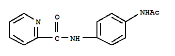 2-Pyridinecarboxamide,n-[4-(acetylamino)phenyl]-(9ci) Structure,723257-63-4Structure