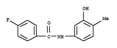 Benzamide, 4-fluoro-n-(3-hydroxy-4-methylphenyl)-(9ci)Structure,723261-52-7Structure Benzamide, 4-fluoro-n-(3-hydroxy-4-methylphenyl)-(9ci) Structure,723261-52-7Structure
