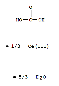 Carbonicacid, cerium(3+) salt (3:1), pentahydrateStructure,72520-94-6Structure Carbonicacid, cerium(3+) salt (3:1), pentahydrate Structure,72520-94-6Structure