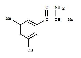 1-Propanone, 2-amino-1-(3-hydroxy-5-methylphenyl)-Structure,725201-01-4Structure 1-Propanone, 2-amino-1-(3-hydroxy-5-methylphenyl)- Structure,725201-01-4Structure