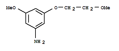 Benzenamine, 3-methoxy-5-(2-methoxyethoxy)-(9ci)Structure,725237-15-0Structure Benzenamine, 3-methoxy-5-(2-methoxyethoxy)-(9ci) Structure,725237-15-0Structure