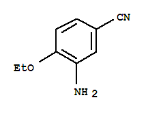 Benzonitrile,3-amino-4-ethoxy-Structure,72635-79-1Structure Benzonitrile,3-amino-4-ethoxy- Structure,72635-79-1Structure