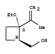 Cyclobutanemethanol, 2-ethoxy-2-(1-methylethenyl)-, (1r,2s)-(9ci) Structure,727429-08-5Structure