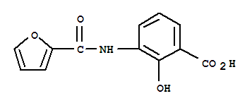 Benzoic acid, 3-[(2-furanylcarbonyl)amino]-2-hydroxy-(9ci) Structure,727658-48-2Structure
