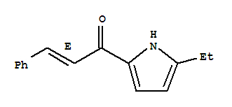 2-Propen-1-one,1-(5-ethyl-1h-pyrrol-2-yl)-3-phenyl-,(2e)-(9ci)Structure,728008-72-8Structure 2-Propen-1-one,1-(5-ethyl-1h-pyrrol-2-yl)-3-phenyl-,(2e)-(9ci) Structure,728008-72-8Structure