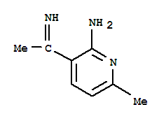 2-Pyridinamine,3-(1-iminoethyl)-6-methyl-(9ci)Structure,728023-99-2Structure 2-Pyridinamine,3-(1-iminoethyl)-6-methyl-(9ci) Structure,728023-99-2Structure
