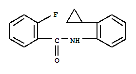 Benzamide, n-(2-cyclopropylphenyl)-2-fluoro-(9ci)Structure,728030-86-2Structure Benzamide, n-(2-cyclopropylphenyl)-2-fluoro-(9ci) Structure,728030-86-2Structure