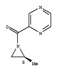 Aziridine, 2-methyl-1-(pyrazinylcarbonyl)-, (s)-(9ci)Structure,73058-39-6Structure Aziridine, 2-methyl-1-(pyrazinylcarbonyl)-, (s)-(9ci) Structure,73058-39-6Structure