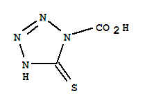 1H-tetrazole-1-carboxylicacid,2,5-dihydro-5-thioxo-(9ci) Structure,730915-04-5Structure