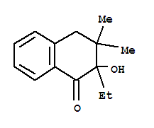 (9ci)-2-乙基-3,4-二氫-2-羥基-3,3-二甲基-1(2H)-萘酮結(jié)構(gòu)式_730962-98-8結(jié)構(gòu)式